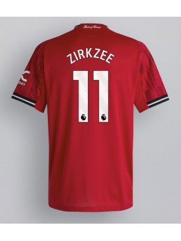 Muži Futbalové oblečenie Manchester United Joshua Zirkzee #11 2025-26 Krátky Rukáv - Domáci